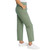 G.H. Bass & Co. Women's Chino Pants Ankle Length, Green, 6