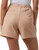 32 Degrees Women's Pleated Pull On Short, Orange, Large