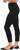 Anne Klein Women's Midweight Tummy Control Ponte Pant, Black, Small
