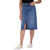 Lucky Brand Women's Sits At Waist Midi Skirt, Medium Wash, 6