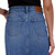 Lucky Brand Women's Sits At Waist Midi Skirt, Medium Wash, 6