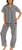 Keith Haring Women's Embroidered Art Cotton Pajamas 2-Piece Set, Black, Medium