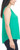 Hilary Radley Women's V-Neck Sleeveless Blouse, Vivid Green, Medium