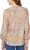 Buffalo David Bitton Women's Long Sleeve Cozy V-Neck Top, Mellow Leopard, Large
