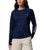 Columbia Women’s Omni-Shade Long Sleeve Sun Tee, Collegiate Navy, Medium