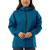 32 Degrees Unisex Waterproof Lightweight Rain Jacket, Blue, Medium/Large