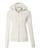 Alternative Earth 9573 Adrian Organic Women's Eco Ivory Fleece Zip Hoodie S-XL
