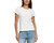 Banana Republic Women's 3-Pack Classic Crew T-Shirt, White/Black/Gray, X-Large