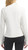 Jockey Women's Satin Stitch Yoga Jacket, Off White, Medium