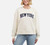 Elle Sport Women's Sweatshirt New York Print, Cream, Small