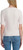 Splendid Women's Stretch Knit Ribbed Elbow Sleeve Top, Cream, Large