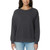 Buffalo David Bitton Soft Cotton Blend French Terry Sweatshirt, Black, X-Large