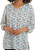 Mario Serrani Women's Lightweight V-Neck Tunic Top, White, Medium