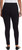 Gloria Vanderbilt Women's High Rise Pull On Comfort Capri Jeans. Black 4
