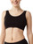 32 Degrees Layer Zero 2 Pack Seamless Nylon Bra, Black/Sienna, X-Large