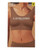 32 Degrees Layer Zero 2 Pack Seamless Nylon Bra, Black/Sienna, Medium