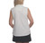 Pebble Beach Women’s Dry-Luxe™ Performance Sleeveless Golf Polo, White/Green, X-Small