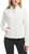 Jockey Women's Satin Stitch Yoga Jacket, Off White, 2X-Large