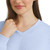 Lands End Women's Quilted Lounge Set, Blue, Large