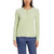 G.H. Bass & Co. Ladies' Long-Sleeve Henley Top, Green, Medium