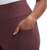Danskin Women's Brushed Satin Stitch 7/8 Legging, Sassafras, X-Small