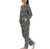 Vera Bradley Pajama 2 Piece Pajama Set Button Down, Green, Small