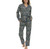 Vera Bradley Pajama 2 Piece Pajama Set Button Down, Green, Medium
