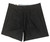 Jachs Girlfriend Women's High Waist Pleated Shorts, Black, 12