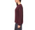 Mondetta Women's Cozy Active Crewneck, Dark Red, Small