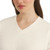 Lands End Women's Quilted Lounge Set, Cream, Large