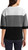 Matty M Women's Colorblock Sweater, Drop Shoulder, Black, 2X-Large