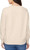 Buffalo David Bitton Women's Super Soft Fleece V-Neck Pullover Sweatshirt, Oatmeal Heather,  X-Large