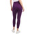 Danskin Women's High Rise Brushed Athletic Leggings, Bright Plum, X-Large