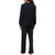 Live 2 Lounge Women's 3 Piece Lounge Set, Black, 2X-Large