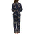 Vera Bradley Pajama 2 Piece Pajama Set Button Down, Blue, Small