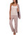 Live 2 Lounge Women's 3 Piece Lounge Set, Tan, Large