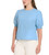 Ted Baker Ladies' Short Sleeve stylish And versatile Blouse, Blue, Medium