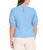Ted Baker Ladies' Short Sleeve stylish And versatile Blouse, Blue, Medium