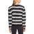 Two by Vince Camuto Striped Fringe Sweater, Antique White, S