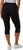 32 Degrees Women Cropped Tight Legging, Black, X-Small