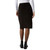 32 Degrees Heat Women's Corduroy Midi Skirt, Black, Small