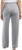 Kirkland Signature Women's Wicking Lightweight Pintuck Pant, Gray, XX-Large