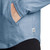 Eddie Bauer Women's Active Funnel Neck Long Sleeve Top, Blue, X-Large