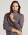 Mondetta Women's The Soft Luxe GRS Fleece Full Zip, Purple, 2X-Large