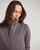Mondetta Women's The Soft Luxe GRS Fleece Full Zip, Purple, 2X-Large