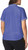 Mondetta Women's Active 1/4-Zip Short Sleeve Mesh Polo Shirt, Blue, Medium
