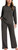 Max & Mia Women's 2 Pc Hoodie Lounge Set, Heather Charcoal, X-Small