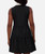 Nautica Jeans Women's Tiered Dress With Pockets, Black, Medium