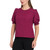 Ted Baker Ladies' Short Sleeve stylish And versatile Blouse, Purple, Large
