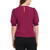 Ted Baker Ladies' Short Sleeve stylish And versatile Blouse, Purple, Large